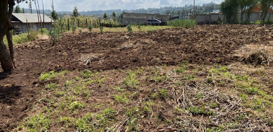 Prime 1/4 Acre Plot for Sale Near Ngong Town