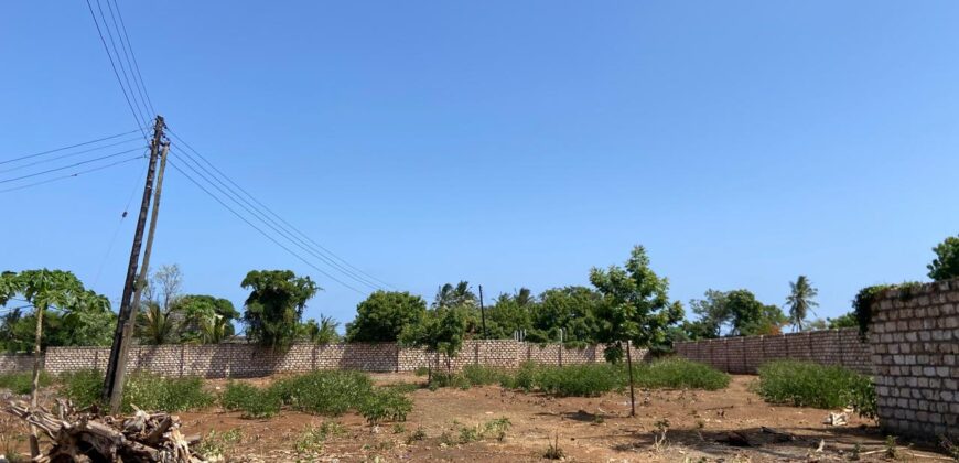 2 Acres All Fenced Prime Land in Mtwapa