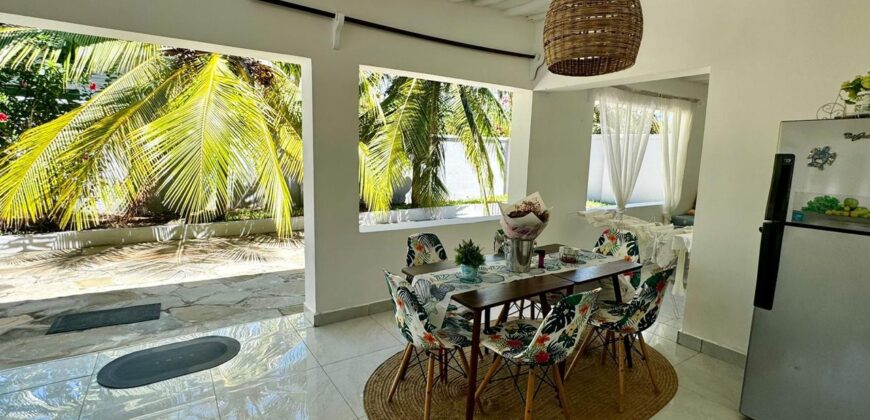 Luxury 3rd row Diani Beach House With Swimming Pool