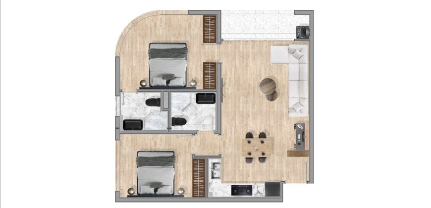 Luxury 1 and 2 Bedroom Apartments For Sale in Westlands