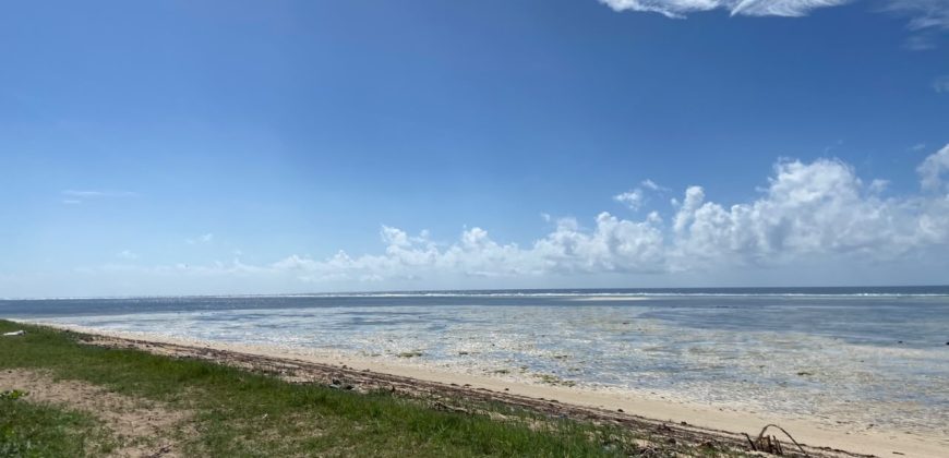 Prime Beach Front Land for Sale in Vipingo