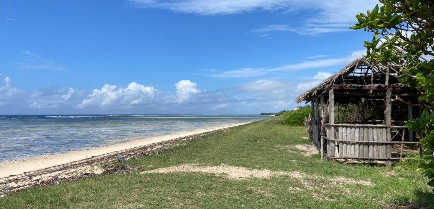 Prime Beach Front Land for Sale in Vipingo