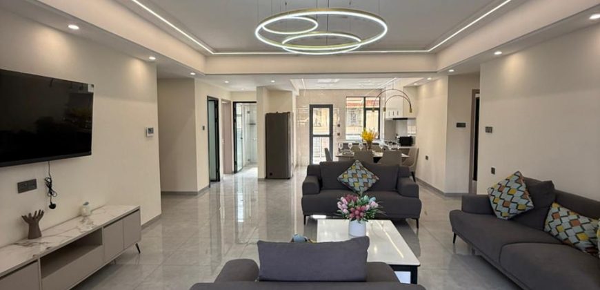 Modern Luxury 3 Bedroom For Rent in Kilimani