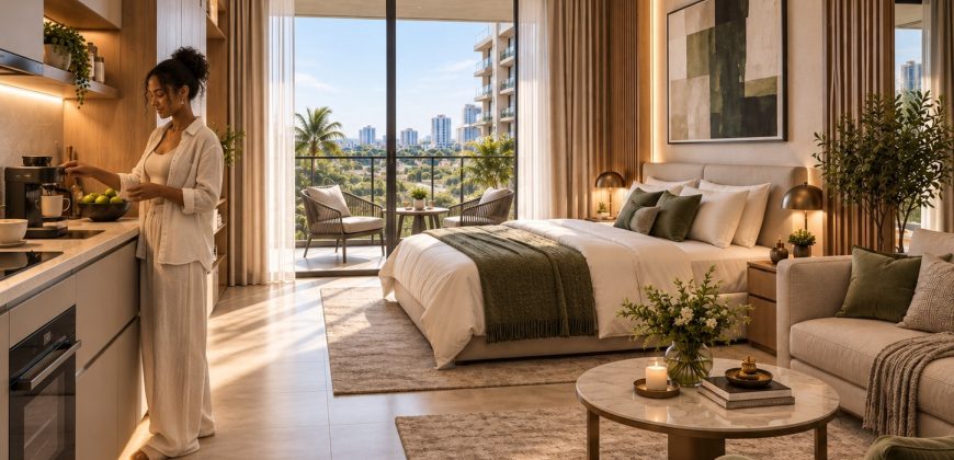 Luxury hotel style apartments